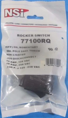 NSi Rocker Switch Model No.77100RQ On-Off, Momentary - image 1 of 3