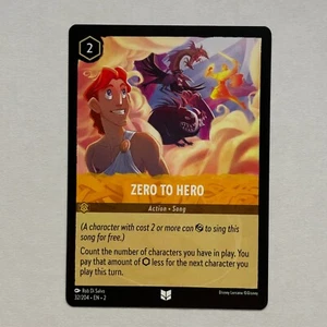 Zero To Hero 32/204 Disney Lorcana Rise of the Floodborn Regular Uncommon NM - Picture 1 of 2