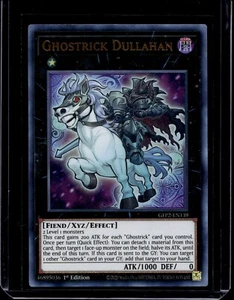Ghostrick Dullahan 1st Edition Ultra Rare GFP2-EN139 Yu-Gi-Oh! - Picture 1 of 1