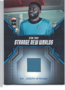 Star Trek Strange New Worlds relic costume card RC9 Dr. Joseph M'Benga