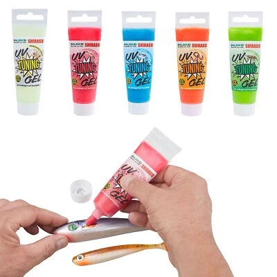Balzer Shirasu UV Tuning Gel Aroma Wurm Krabbe UV Aktiv Intensiv Lockstoff - Bild 1 von 4