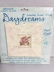 Dimensions Daydreams 72610 Cross Stitch Kit Under Glass Rose Romance New Sealed - Picture 1 of 6