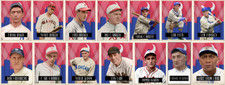 2021 LJACards Art Deco Era Baseball Trading Cards ACEO