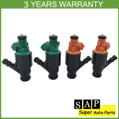 Conjunto de 4 injetores de combustível 0280150502 0280150504 para Kia Sportage 2.0L 1995-2002 - Imagem 1 de 4