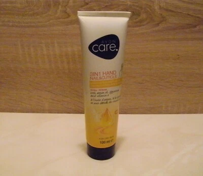 Avon Care Cura Mani + Unghie 3 in 1 Olio di Argan Vitamina E Glicerina 100 ml - Immagine 1 di 2