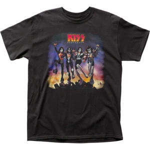 Kiss "Destroyer" Album Cover Herren Unisex T-Shirt - erhältlich in SM bis 4x - Bild 1 von 4
