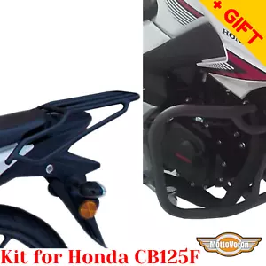Kit de barras de choque portaequipajes trasero para Honda CB125F CB 125F protector de motor - Imagen 1 de 10