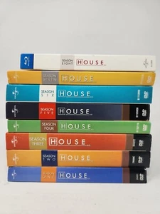 House The Complete TV Television Series Seasons 1-8 DVD Bluray Drama Show - Picture 1 of 18