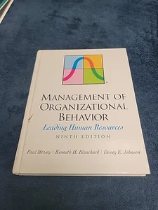 Management of Organizational Behavior by Hersey, Blanchard, and Johnson - Picture 1 of 2