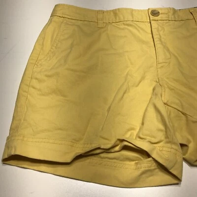 Pantalones Cortos Dockers Petite Para Mujer Talla 14P Amarillo Caminar tiro Medio Frente Plano Elastizados Foto 1 de 4