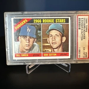 1966 Topps - 1966 Rookie Stars #288 Don Sutton, Bill Singer (RC) - Picture 1 of 3