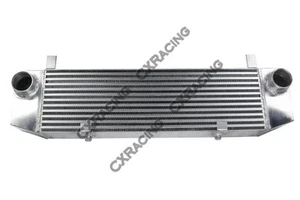 CXRacing 3.5" Thick Turbo Aluminum Intercooler 33.5x8x3.5 For Eclipse 1G Laser - Picture 1 of 11