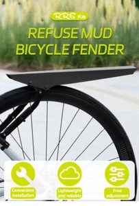 Protector guardabarros desmontable de plástico blando RRSKIT PP para rueda de bicicleta - Imagen 1 de 8