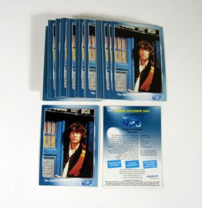 Lot of (50) 2000 Strictly Ink Doctor Who Definitive Series 1 Promo Card (CI-2)