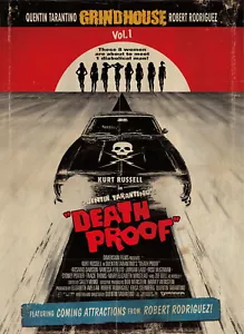 72488 DEATHPROOF Film Grindhouse Stampa POSTER 24x18 - Foto 1 di 7