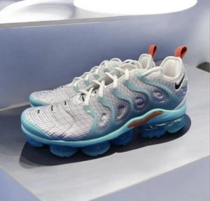 Nike Air Vapormax Plus White Aurora Green Gray 924453-107 Men’s Size 9.5 NEW - Picture 1 of 13