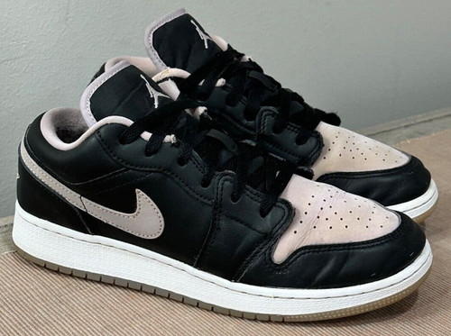 Scarpe Nike Air Jordan 1 retrò nero basso ghiaccio viola DV1333 051 giovani 5 5 anni