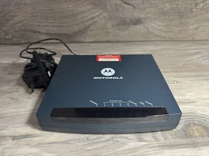 MOTOROLA Wireless Router GZ53347 DSL Ethernet 4 Port Bundle w/ Power Supply - Picture 1 of 8