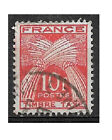 Timbre Taxe YT 86 type Gerbe timbre-taxe 10 f rouge / orange 1946 - 1955