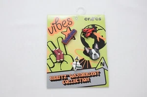 Crocs Jibbitz Charms Wanderlust Collection Boston 5 Pack New with Tags 10009153 - Picture 1 of 2