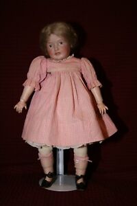 19" Bisque Character Doll Wimon Halbig Head Kammer & Reinhardt Doll