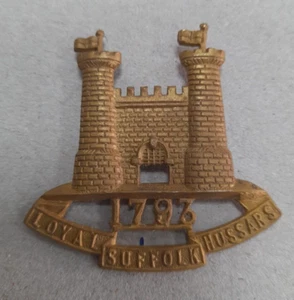 Loyal Suffolk Hussars Cap Badge - Picture 1 of 1