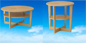 *New* VEJMON Coffee Table 90 cm & Side table 60 cm, Oak Veneer *Brand IKEA*