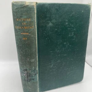 Natur in Ornament von Lewis F Day 1898 Antik Illustriertes Kunstbuch 123 Platten - Bild 1 von 12