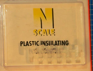 NEW N Atlas 2538 Code 80 Plastic Insulating Rail Joiners 24 Ct - Picture 1 of 2