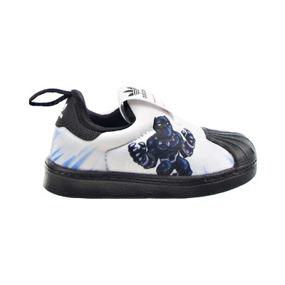 Adidas X Marvel Superstar 360 I "Black Panther" Toddlers Shoes White FX4881 - Image 1 of 4