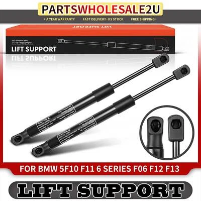 2x Front Hood Lift Supports Shocks for BMW F10 528i 535i 550i F12 F13 640i 650i - Image 1 of 4