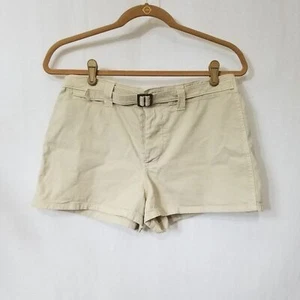 See by Chloe` cotton shorts Button Fly Belted SZ 6 - Picture 1 of 5