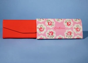 Cath Kidston Red Folding Glasses Case & Floral Provence Cloth Magnetic Closure - Picture 1 of 14