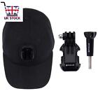 Baseball Cap with Stand Holder Screw Mount For Gopro 8 7 6 5 4 3 DJI Osmo Action