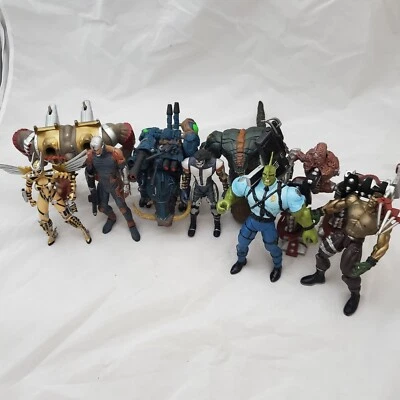VTG McFarlane Action Figures  Spawn Metal Gear 90s Lot Of 9  - Image 1 of 4