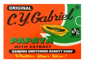 C.Y. Gabriel Papaya Lightening & Brightening Beauty Soap 135g - Picture 1 of 1