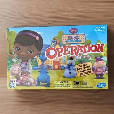 Christmas Gift!! 🎁 Brand New Sealed Disney Junior Doc McStuffins Operation Game - Image 1 of 4