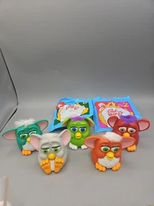 McDonald’s Furby Konvolut Happy Meal Spielfiguren Spielzeug Vintage 1998 5 Stück - Bild 1 von 12