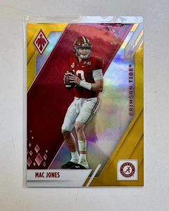2022 Chronicles Draft Picks Phoenix MAC JONES Gold 5/10 #6 SSP READ/SEE PICS - Picture 1 of 5
