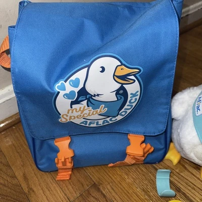 My Special Aflac Duck互动抗癌动画玩具袋和配件 — 第 1/4 张图片