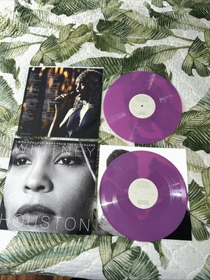 VINYL LP ALBUM Whitney Houston I Wish You Love The Bodyguard Lot 2 VG+ Purple - Image 1 of 4