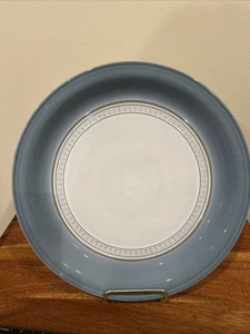Denby Langley Castile Blue 10 3/4" Dinner Plate Vintage Good Condition - Picture 1 of 4