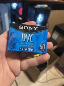 Cinta de video digital Sony DVC Premium Mini DVM60PRL 60 minutos A4 nueva - Imagen 1 de 2