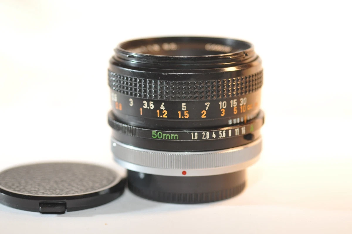 Canon FD f/1.8 Camera Lenses 50mm Focal for sale | eBay
