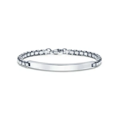 tiffany co sterling silver id bracelet - Image 1 of 4