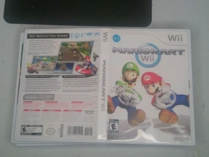 Mario Kart Wii Wii nur Cover Art und Box - Bild 1 von 1