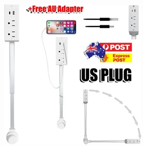 Electrical Outlet Expander Rotates 180° Power Socket Expander Rotating Extender - Picture 1 of 10