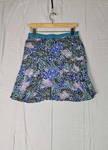 Maeve Anthropologie Kerry Floral Minirock Medium Multicolor Blau Lila Grün - Bild 1 von 6