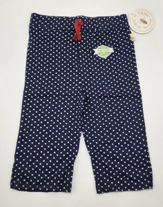 Burt’s Bees Kids Girl’s Organic Cotton Cropped Pants Sz 4 Yrs NWT - Picture 1 of 6