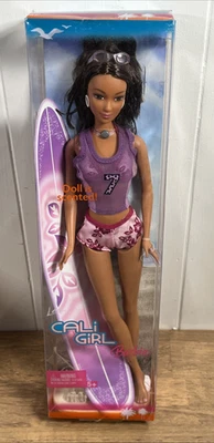 NEW Cali Girl 2004 Barbie Doll Lea Purple Surfer Swimsuit 12” Doll Loose Pieces - Image 1 of 4